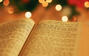 Stil worden bij het wonder van kerst