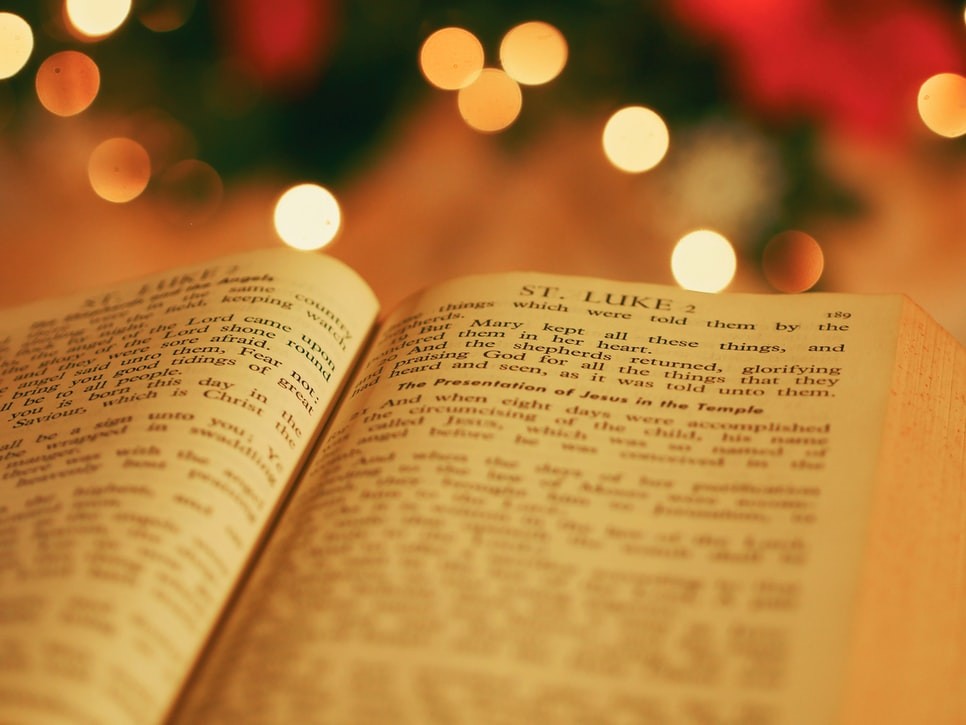 Stil worden bij het wonder van kerst
