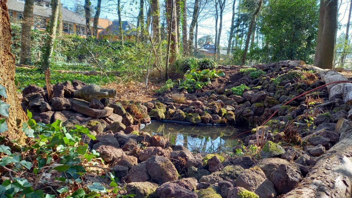 Contouren van een kloostertuin - De Wittenberg