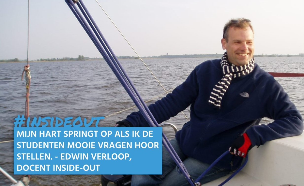 Helemaal losgaan Edwin Verloop