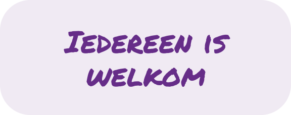 Iedereen is welkom
